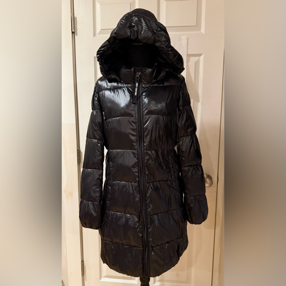 JUICY COUTURE Black Label women coat puffer jet black Size Medium